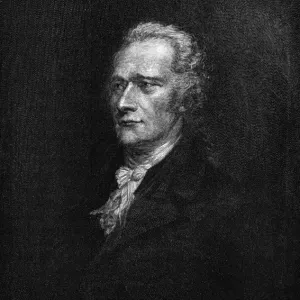 Alexander Hamilton Print - 18th Century American Statesman Alexander Hamilton Print - 18th Century American Statesman