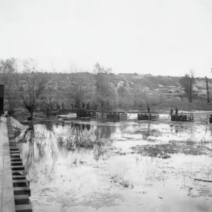 Ancre Swamps 1916: Royal Engineers Bridge the Ancre Print Ancre Swamps 1916: Royal Engineers Bridge the Ancre Print