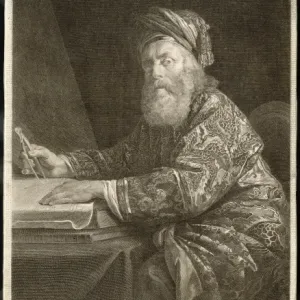 Archimedes - 17th Century Scholar Print Archimedes - 17th Century Scholar Print