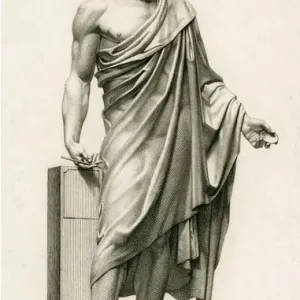 Aristides the Just Athenian Statesman Print