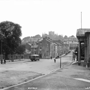 Armagh Street Scene Print, Early 1900s, Northern Ireland Armagh Street Scene Print, Early 1900s, Northern Ireland