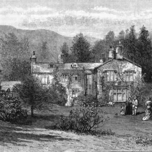La casa de Arnolds en Fox How. La casa de Arnolds en Fox How.