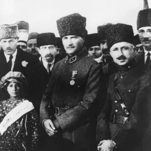 Mustafa Kemal Ataturk Print - Founder of Modern Turkey Mustafa Kemal Ataturk Print - Founder of Modern Turkey