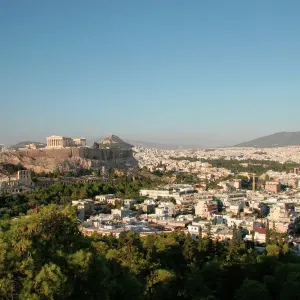 Panoramic View of the Acropolis Print, Athens, Greece Panoramic View of the Acropolis Print, Athens, Greece