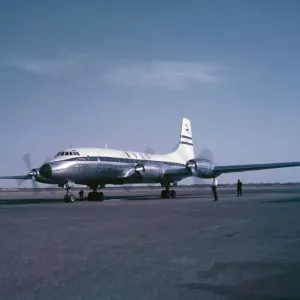 Bristol Britannia 102 A BOAC Print, 1950s Aviation Image