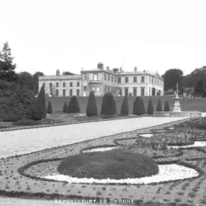 Baronscourt House Print - Northern Ireland circa early 1900s Baronscourt House Print - Northern Ireland circa early 1900s