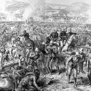 The Battle of Ulundi: Inside the Square, 4th July 1879 Print The Battle of Ulundi: Inside the Square, 4th July 1879 Print