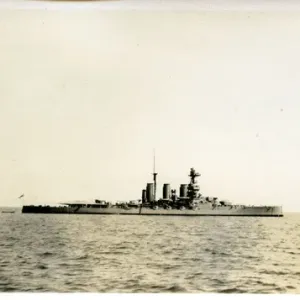 Battlecruiser HMS Tiger Print, 1929 Battlecruiser HMS Tiger Print, 1929