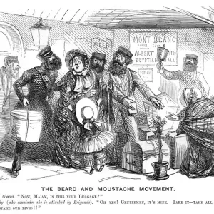 El Movimiento de Bigote y bigotes, John Leech El Movimiento de Bigote y bigotes, John Leech