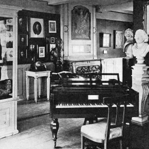 Beethoven's Birthplace Print - Bonn, 1770-1827 Beethoven's Birthplace Print - Bonn, 1770-1827