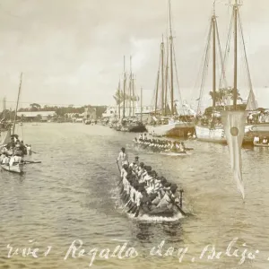 Belize - Regata en el Río Belize - Regata en el Río