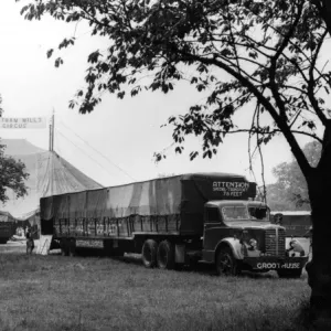 Bertram Mills Circus Print: Maidstone, Kent, 1950s Bertram Mills Circus Print: Maidstone, Kent, 1950s