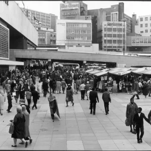 Birmingham Bull Ring Print Birmingham Bull Ring Print