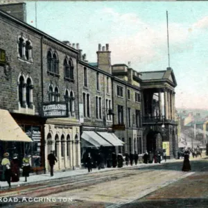 Calle Blackburn en Accrington, Lancashire Calle Blackburn en Accrington, Lancashire