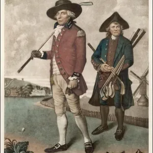 Blackheath Goffer Print, 18th century engraving Blackheath Goffer Print, 18th century engraving
