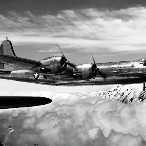 Boeing B-29 Superfortress Prototype Test Flight Print Boeing B-29 Superfortress Prototype Test Flight Print