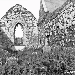 Early 20th Century Print of Bonamargy Abbey, Ballycastle Early 20th Century Print of Bonamargy Abbey, Ballycastle