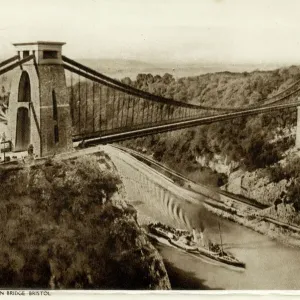 Bristol - Die Kliftnbrücke über dem Avontal Bristol - Die Kliftnbrücke über dem Avontal