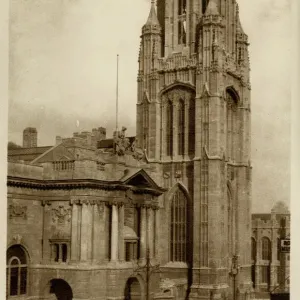 Bristol University Wills Memorial Building Print 1936