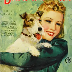 Britannia and Eve, July 1939 Front Cover Print Britannia and Eve, July 1939 Front Cover Print