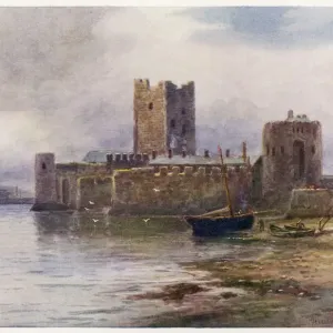 Carrickfergus Castle Print Carrickfergus Castle Print