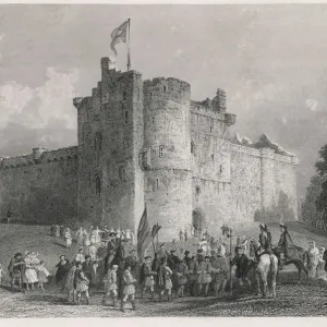 Charles at Doune Print, 1746 Battle of Falkirk Charles at Doune Print, 1746 Battle of Falkirk