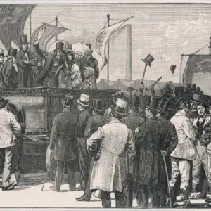 Chartist Meeting Print: Kennington Common Demonstration Chartist Meeting Print: Kennington Common Demonstration