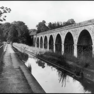 Chirk Aqueduct Print - Shropshire Union Canal, Wales Chirk Aqueduct Print - Shropshire Union Canal, Wales
