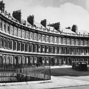 Neoclassical Architecture Print of The Circus, Bath Neoclassical Architecture Print of The Circus, Bath
