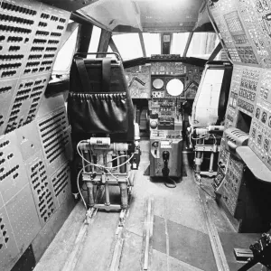 Concorde Cockpit Mock-up Print, Filton, Bristol 1969 Concorde Cockpit Mock-up Print, Filton, Bristol 1969
