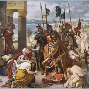 Constantinople Taken Print: Fourth Crusade