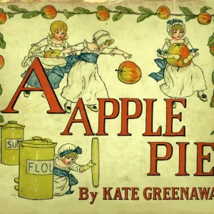 Front Cover of A Apple Pie Print, 1886 Front Cover of A Apple Pie Print, 1886