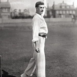 F.E. Smith Cricketer - Surrey Print