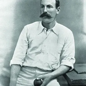 Martin F Martin Cricketer Print - Kent