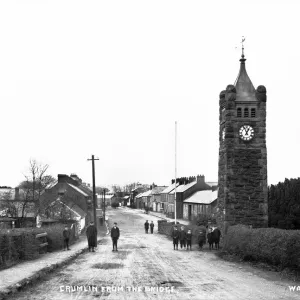 Crumlin Print - Early 20th Century Village Scene Crumlin Print - Early 20th Century Village Scene