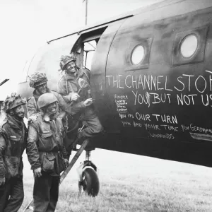 D-Day Glider Reinforcement Team Print, June 6th, 1944 D-Day Glider Reinforcement Team Print, June 6th, 1944