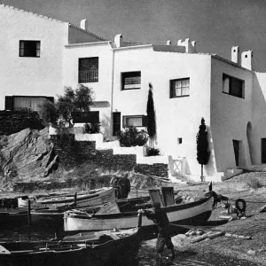 Salvador Dali's Port Lligat House Print, 1958