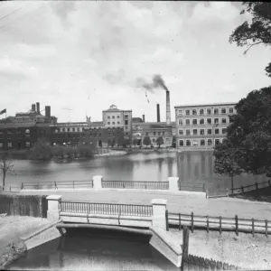 Daren Bread Mill Print, Early 1900s Daren Bread Mill Print, Early 1900s