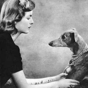 Deborah Mitford by Madame Yevonde, Print 1941 Deborah Mitford by Madame Yevonde, Print 1941