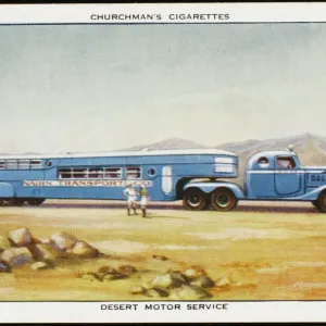 Desert Bus Service Print, Motor Coach Desert Bus Service Print, Motor Coach