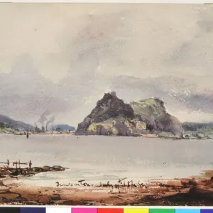 Dumbarton Dumbarton Print, 1848 by James Moore Dumbarton Dumbarton Print, 1848 by James Moore