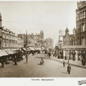 Ealing Broadway, London Print by Unknown Artist Ealing Broadway, London Print by Unknown Artist