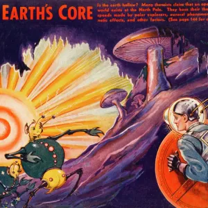 Hollow Earth Theory and Potential Polar Entrances Print Hollow Earth Theory and Potential Polar Entrances Print