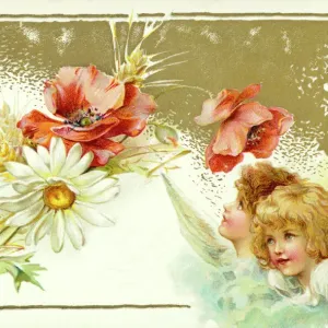 Easter Cherubs Print Easter Cherubs Print