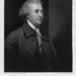 Edmund Burke Portrait Print of Alexander Jolly Edmund Burke Portrait Print of Alexander Jolly