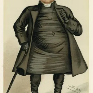 Print of Edward Bickersteth, Dean of Lichfield Print of Edward Bickersteth, Dean of Lichfield