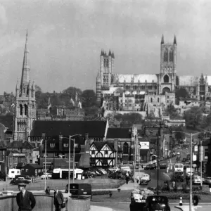 Lincoln City Print, 1950s Lincoln City Print, 1950s