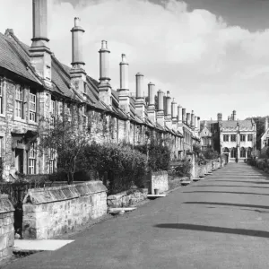 The Vicars Close, Wells Print: A 15th-century street in Somerset The Vicars Close, Wells Print: A 15th-century street in Somerset