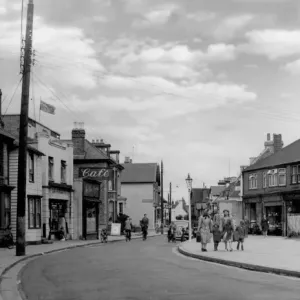 Whitstable High Street Print, Early 1950s Whitstable High Street Print, Early 1950s