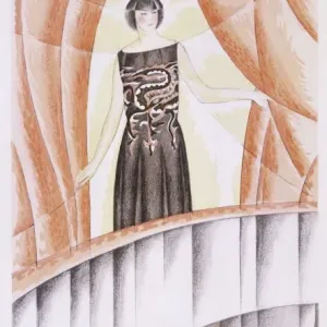 Evening Dress Print: Vionnet's Chinese-Inspired Black Gown Evening Dress Print: Vionnet's Chinese-Inspired Black Gown